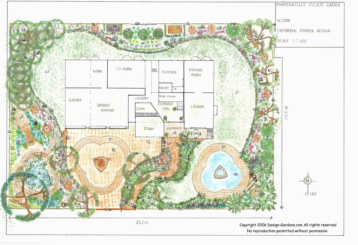 Free Landscape Plans Where to find ideas and plans free landscape ...