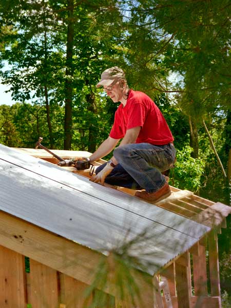 keep your firewood safe and dry through wood shed plans