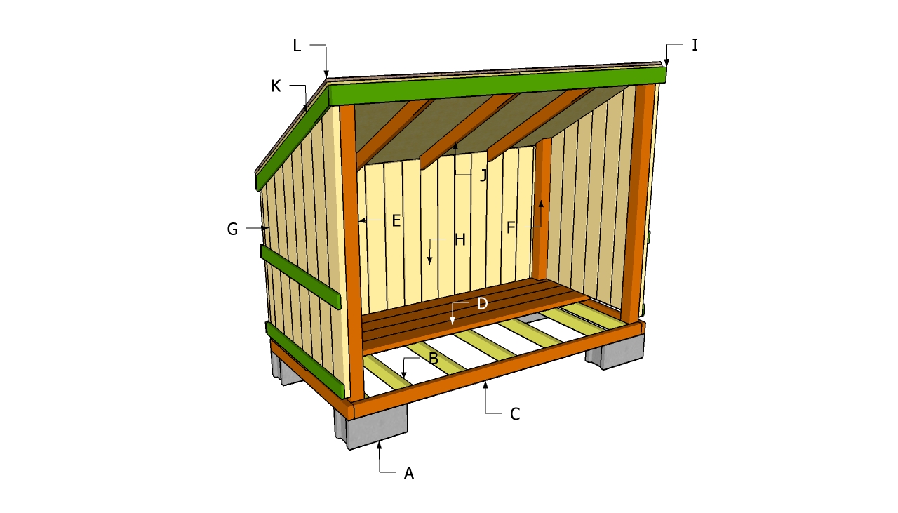 Free Outdoor Wood Shed Plans How to Build DIY by 