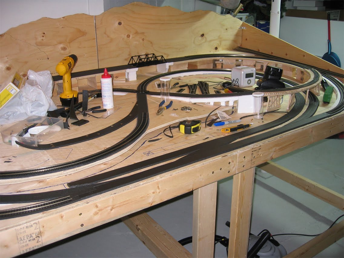 Model Train Table