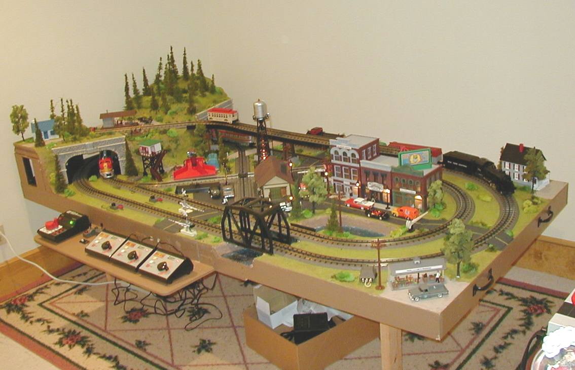Scale Model Train Table Plans Plans complete model train layout