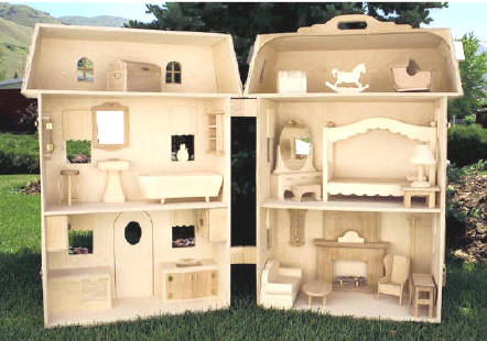 wood doll house plans