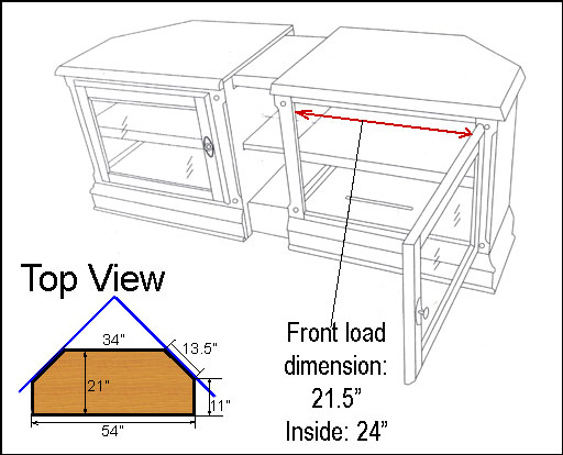 Plans To Make A Corner Tv Stand - Easy DIY Woodworking Projects Step 