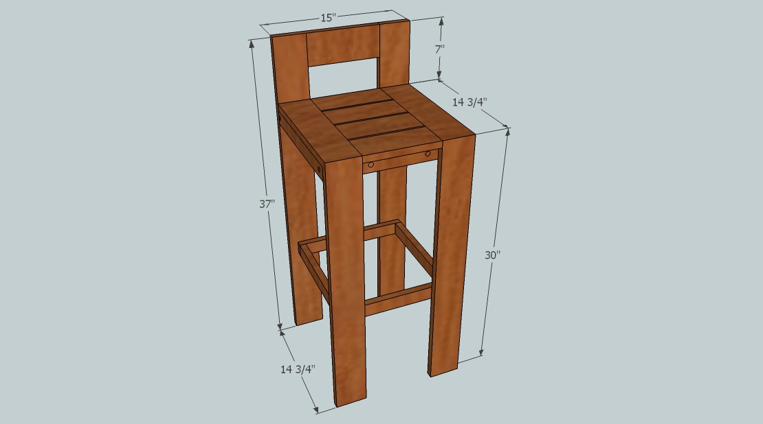 Wood plant: Instant Get Stool woodworking plans