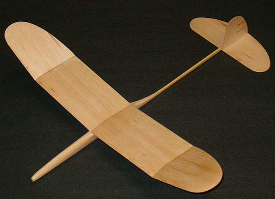 easy balsa wood glider plans