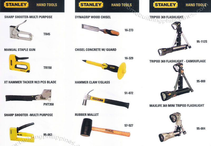 Woodworking Hand Tools List