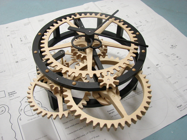Free Wood Gear Clock Plans Plans Free PDF Download