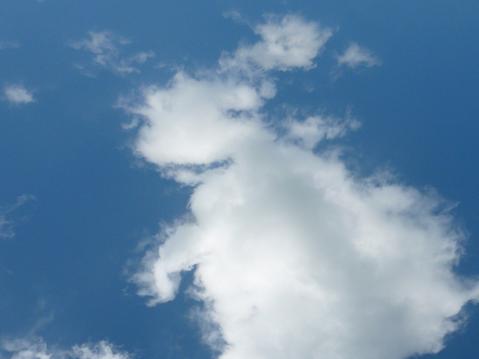 ねむそうなガメラ雲