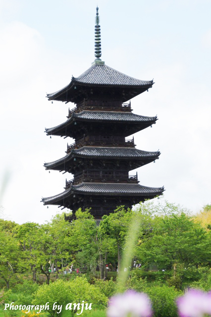 備中国分寺の五重塔初層特別公開　岡山県総社市