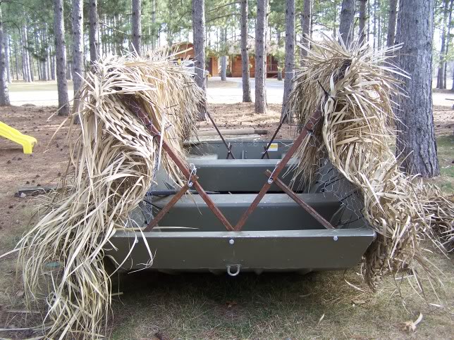 Jon Boat Duck Blind Plans How To DIY Download PDF 