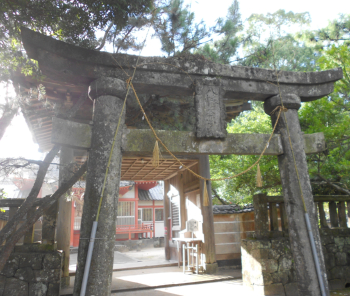 奈多八幡宮・三つ目の鳥居