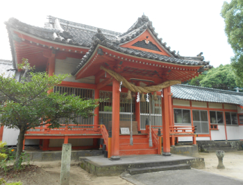 奈多八幡・社殿