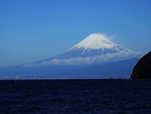 くっきり今日もイイ富士山！