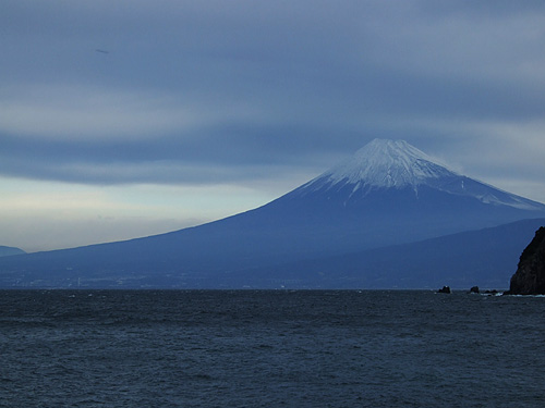 モノトーン富士山！