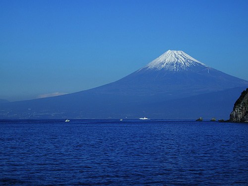 くっきりすっきり富士山