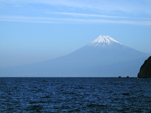 イイ冬富士山