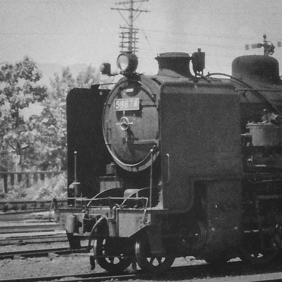 謎の型式番号の蒸気機関車closeup