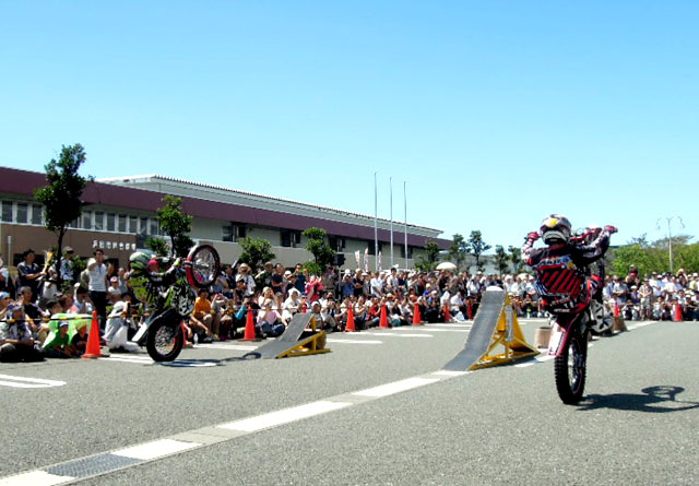 バイクのふるさと浜松2012　トライアルデモンストレーション