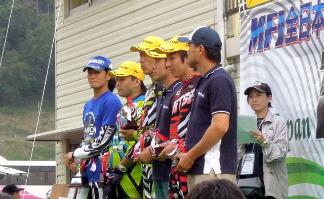 2012全日本トライアル選手権第6戦中部大会　ＩＡＳ表彰式
