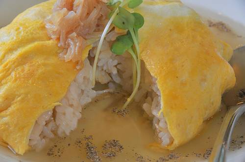 fried rice omelet with scallops, bonnet, hiranai town 240610 1-9-s