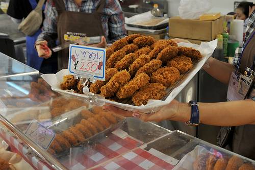 reagional festival tokyo in tokyo dome, croquette with squid and rice, 250112 4-16_s