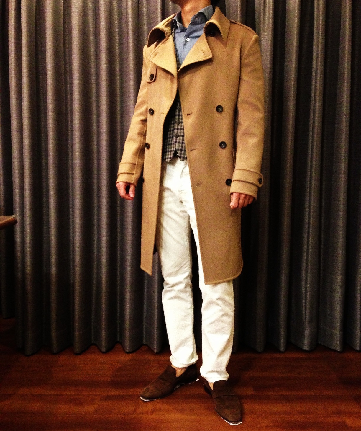 今年の冬は、あえてクラシックなコートを着る。：ルカベンチュリーニ