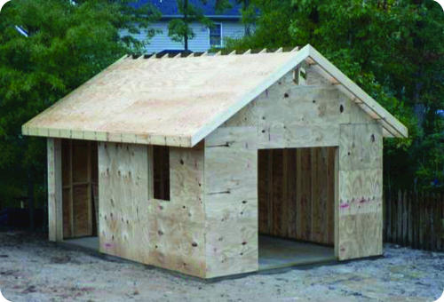 Concrete Block Shed Building Plans How to Build DIY by