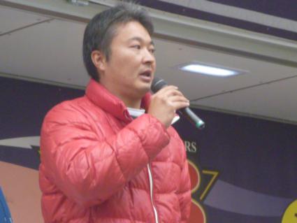 20121028関東Cﾌﾞﾛｯｸﾁｬｯﾝﾋﾟｵﾝｼｯﾌﾟ加藤会長挨拶