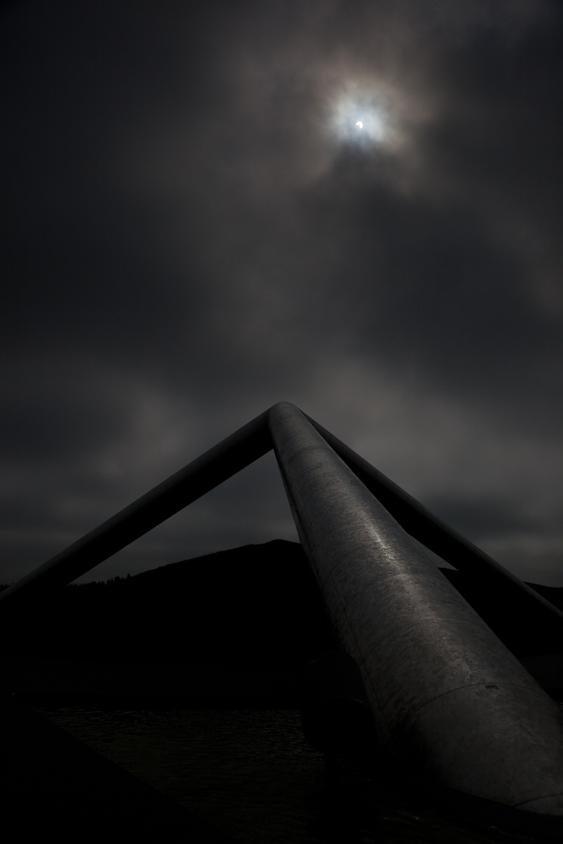 金環日食・札幌のモエレ沼公園で