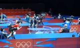【卓球】　パーカーVSクマハラ(女子)ロンドン五輪2012