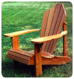 Wood Adirondack Chair Pattern Plans - Blueprints PDF DIY ...