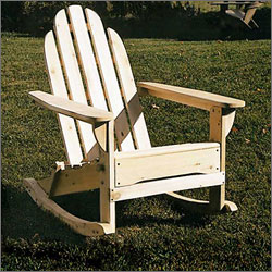 Wood Adirondack Rocking Chair Plans - Blueprints PDF DIY 