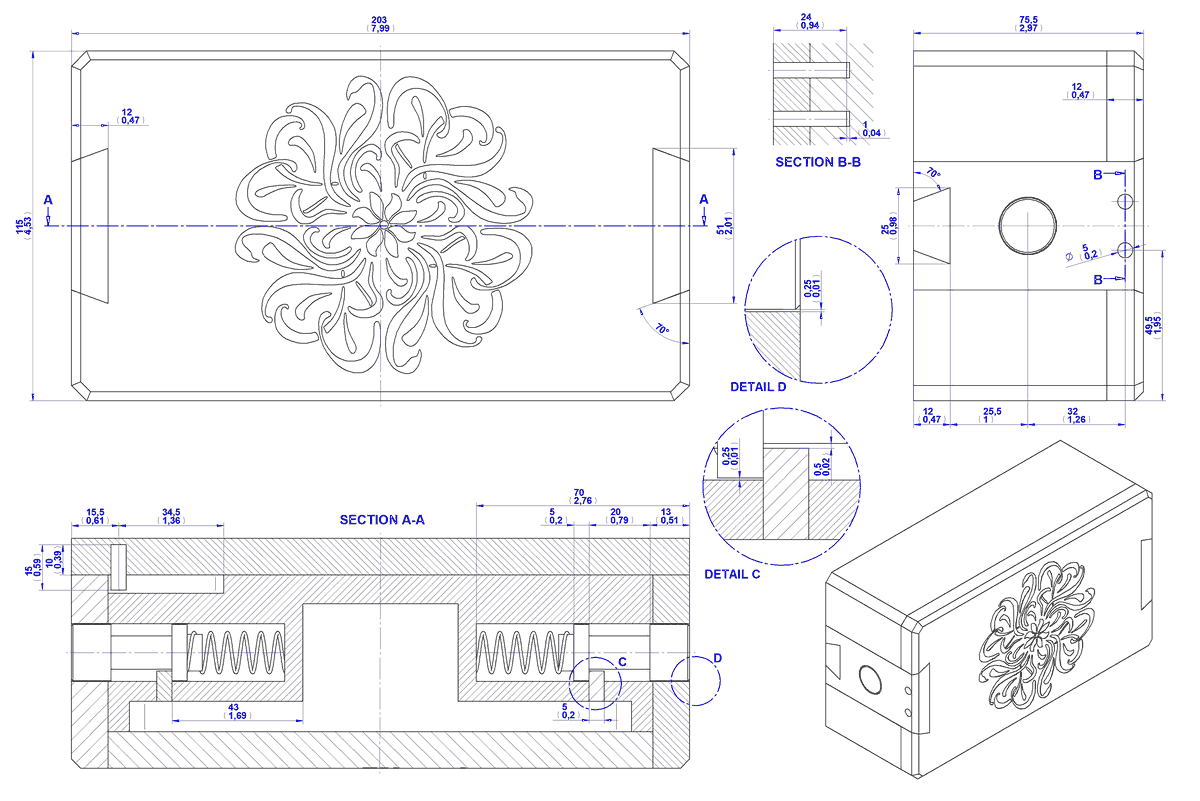 Wood Simple Puzzle Box Plans - Blueprints PDF DIY Download ...