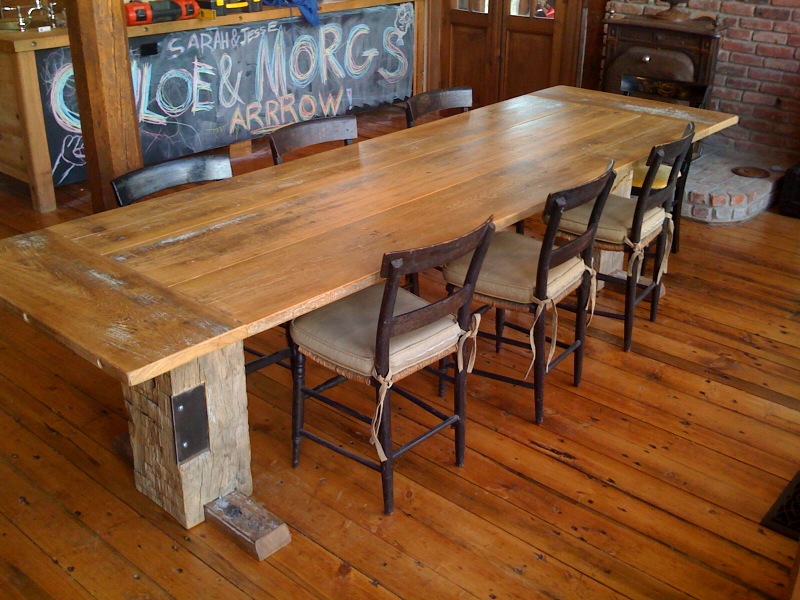 Dining Room Table Plans - Easy DIY Woodworking Projects Step by Step
