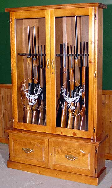 Wood Homemade Gun Cabinet Plans How To build a Amazing ...